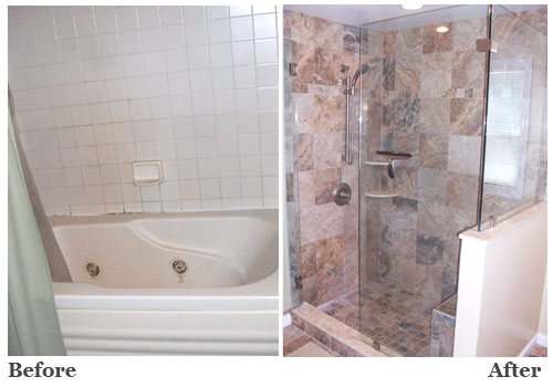 bathroom remodeling by advantage home contracting